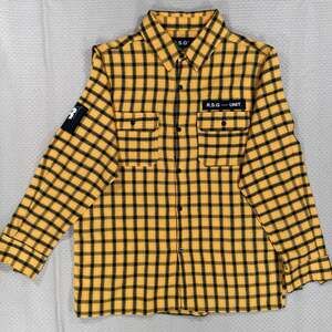 R.S.G Unit Typhoon Plaid Long Sleeve Flannel Shirt